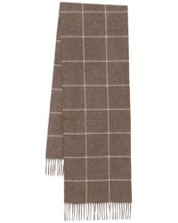 N.Peal Cashmere - Écharpe En Cachemire À Carreaux - Lyst