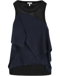 Loewe - Draped Sleeveless Top - Lyst