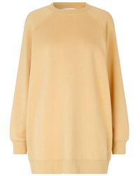 Samsøe & Samsøe - Adelphine Sweater Met Raglan Mouwen En Ronde Hals - Lyst