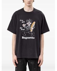 DOMREBEL - T-Shirt À Imprimé Graphique - Lyst