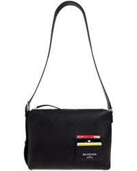 Balenciaga - Credit Leather Shoulder Bag - Lyst
