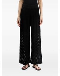 Joseph Ribkoff - Herringbone-Pattern Palazzo Pants - Lyst