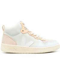Veja - V-15 High-Top-Sneakers - Lyst