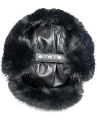 VAQUERA - Hut Mit Faux-Fur-Besatz - Lyst