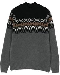 Fileria - Intarsia-Knit Sweater - Lyst