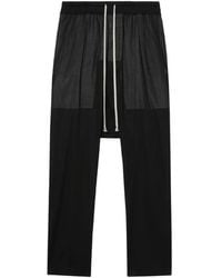 Rick Owens - Drawstring Drop-Crotch Trousers - Lyst