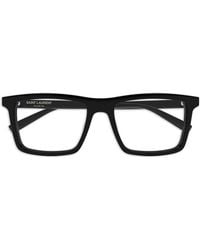 Saint Laurent - Sl 906 Brille Mit Eckigem Gestell - Lyst