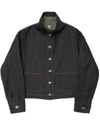 TAIGA TAKAHASHI - Oversized Denim Jacket - Lyst