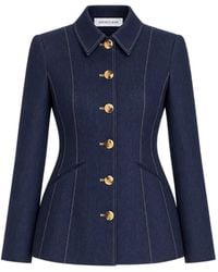 Veronica Beard - Button-Up Fitted Jacket - Lyst