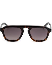 Kaleos Eyehunters - Crowne Tortoiseshel-Effect Squared Sunglasses - Lyst