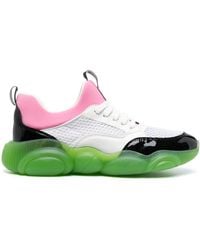 Moschino - Bubble-Sole Low-Top Sneakers - Lyst