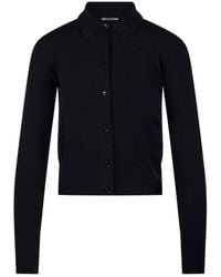 Max Mara - Buttoned Collared Cardigan - Lyst