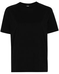 Totême - T-shirt en coton biologique à col rond - Lyst