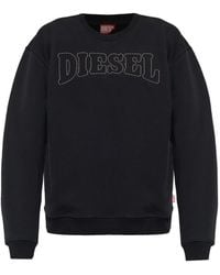 DIESEL - S-Norm-V10 Sweatshirt - Lyst