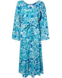 Bambah - Sunflower Cotton Kaftan - Lyst