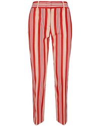 Ermanno Scervino - Striped Tailored Trousers - Lyst