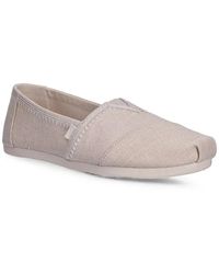 TOMS - Slip-On Canvas Espadrilles - Lyst