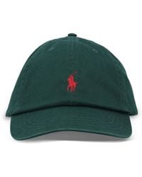 Polo Ralph Lauren - Embroidered-Logo Baseball Cap - Lyst