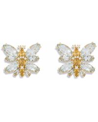 Dolce & Gabbana - 18kt Yellow Gold Spring Gemstone Earrings - Lyst