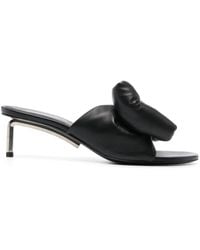 Off-White c/o Virgil Abloh - Off- Bow Allen Sabot Leather Pump - Lyst