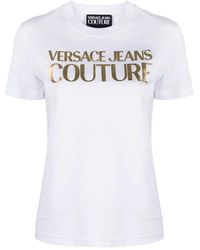 Versace Jeans Couture - T-Shirt With Logo - Lyst