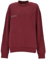 PANGAIA - Crew-Neck Text Detail Sweater - Lyst
