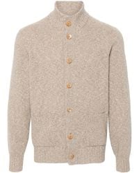 Brunello Cucinelli - Vest Met Mélange-Effect - Lyst