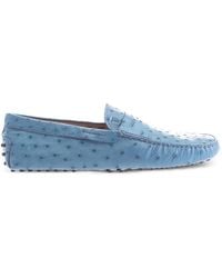 Tod's - All-Over Details Leather Loafers - Lyst