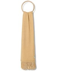 Patrizia Pepe - Fringed Knitted Scarf - Lyst