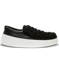 JW Anderson - Popcorn Leather Loafers - Lyst