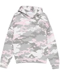 BLUE SKY INN - Distressed Camouflage-Print Hoodie - Lyst