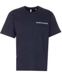 sunflower - Logo-Print Crew-Neck T-Shirt - Lyst