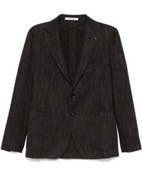 Tagliatore - Interwoven Blazer - Lyst