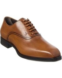 Tod's - レザーオックスフォードシューズ - Lyst