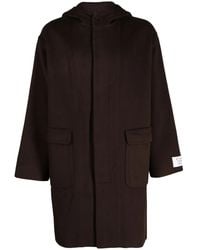 Etudes Studio - Temple Logo-Patch Hooded Coat - Lyst