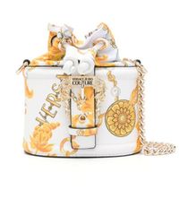 Versace - Baroque-pattern Print Bucket Bag - Lyst