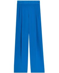 JOSEPH - Pleated Wide-Leg Trousers - Lyst
