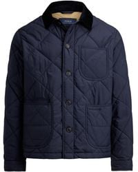 Polo Ralph Lauren - Quilted Corduroy-Collar Jacket - Lyst