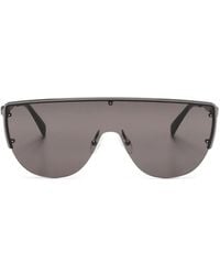 McQueen - Shield-Frame Sunglasses - Lyst