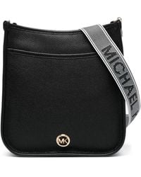 MICHAEL Michael Kors - Schultertasche Mit Logo-Schild - Lyst