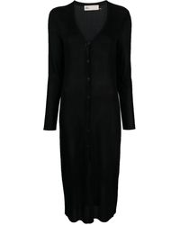 Tory Burch - Robe En Maille À Col V - Lyst