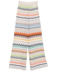 Missoni - Zigzag Knit Palazzo Pants - Lyst