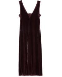 Zadig & Voltaire - Midi-Jurk Met Kanten Vlak - Lyst