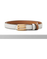 Etro - Logo-buckle leather belt - Lyst