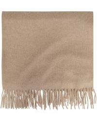 Max Mara - Baci Logo-Embroidered Cashmere Scarf - Lyst