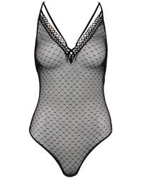 Aubade - Boite A Desir Eyelet-Embellished Body - Lyst