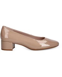 Ecco - Patent-Finish Block-Heel Pumps - Lyst