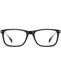 David Beckham - Rectangle Frame Glasses - Lyst