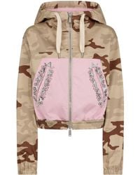 DSquared² - Giacca con stampa camouflage - Lyst