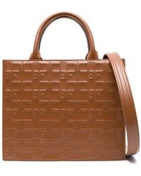 Elisabetta Franchi - Handtasche Mit Logo-Prägung - Lyst